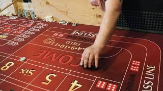 Playing craps in Vegas, the Big 6& 8.