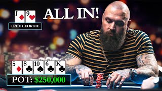 True Geordie Bluffs Poker Pros In $250,000 Tournament!