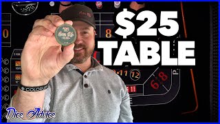 $25 Table Craps Strategy