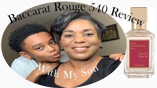 Baccarat Rouge 540 Review With My Son