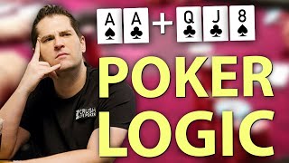 Learning Correct Poker Logic (Lesson in Hand Reading)