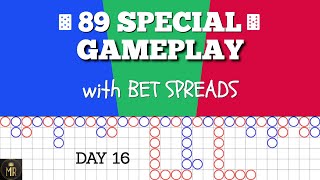 Day 16 | DEBUT of 89 SPECIAL Baccarat Strategy!