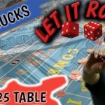 $25 TABLE Try to win at craps strategy – BIG BUCKS by John