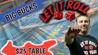 $25 TABLE Try to win at craps strategy – BIG BUCKS by John