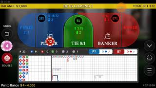 Baccarat #22b: 2 x 4 Strategy