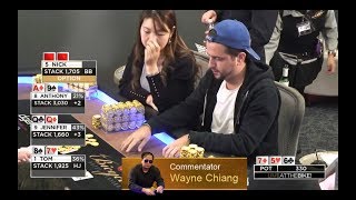 ♥♦♠♣Wayne Chiang Commentates $20/$40 Limit Holdem on Live at the Bike
