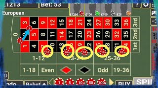 95% Plus Winning Strategy Ever To Roulette | Trick to  30 Numbers Win at Roulette