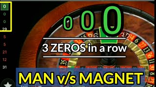 MAN V/S MAGNET  Never loose again strategy  Understanding Roulette system  #AutoRoulette
