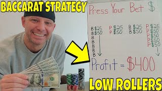 Christopher Mitchell Baccarat Winning Strategy For Low Rollers- Press Your Bet.