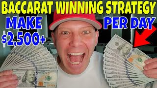 Christopher Mitchell Baccarat Strategy- How To Play Baccarat & Make $2,500+ Per Day Flat Betting.
