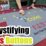 Working Bets & Buttons Raw CEG Dealer School Craps Class #5 (Short Version)