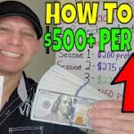 Blackjack Strategy- Christopher Mitchell Tells How To Play Blackjack & Win $500+ Per Hour.