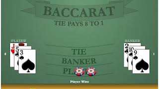 Practice Baccarat going from Shoe to Shoe