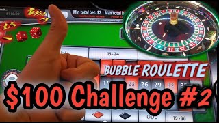 ROULETTE – $100 Challenge #2 – Century Casino – Come hang out and have some fun with us!