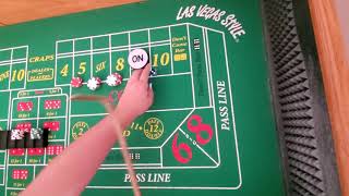 Craps strategy for $300 bankroll
