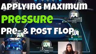 Applying maximum pressure pre and postflop – Jonathan Little in GPL Poker Strategy Corner