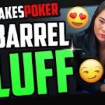 HIGH STAKES POKER | Three Barrel BLUFF