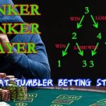 Chinese baccarat tumbler betting strategy, finally tested with python