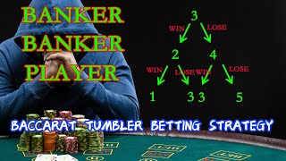 Chinese baccarat tumbler betting strategy, finally tested with python