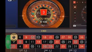 AUTO ROULETTE 250€ PROFIT IN 6 MINUTES, Playing with Logarithm Strategy.
