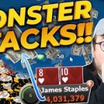 Big ChipStacks 530 Big Game and 300 KO! | Pokerstaples Stream Highlights