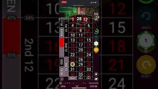 Winning Roulette strategy – live session – DOUBLE DOWN BOOM – £180