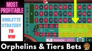 Orphelins and Tiers Bets of French Roulette || Split Bets Tricks || Roulette Strategy To Win 2020