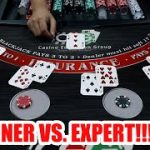 BLACKJACK BATTLE – Expert vs. Beginner