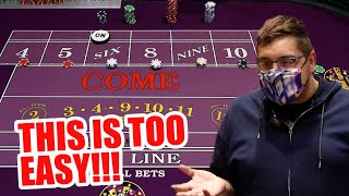 🔥 HOW TO WIN 🔥 30 Roll Craps Challenge – WIN BIG or BUST #42