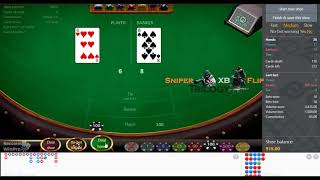 The best system / strategy to win at baccarat using XB flip trilogy !