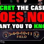 Casino Secrets of the Field Bet