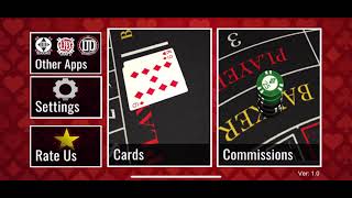 Learning To Deal Baccarat – Commissions