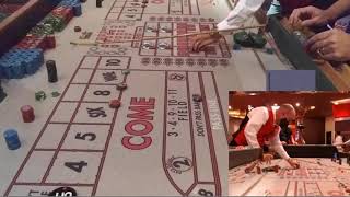 One Hour Craps Session in Las Vegas : Uncut Version