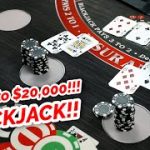 CAN’T BELIEVE IT!! 10X PROFIT BLACKJACK!? Part 3 (Timmy Vs. David)