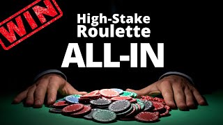 High – Stake Roulette Strategy: The strategy I used to win $ 3000.– (2020)