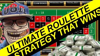 ULTIMATE ROULETTE STRATEGY FOR SINGLE STREETS || WIN WIN WIN