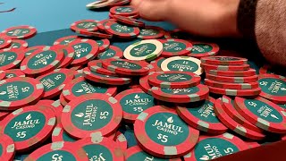 ALL LUCK, NO SKILL // Texas Holdem Poker Vlog 21