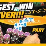 BIGGEST WIN EVER! HIGH LIMIT BLACKJACK | $2500 BUY IN | PART 5