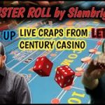 Live Craps at Century Casino Playing with Jeremy from Color Up – Monster Roll by Slambright!