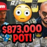A HUGE $873,000 pot on HIGH STAKES POKER