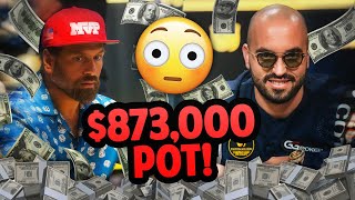 A HUGE $873,000 pot on HIGH STAKES POKER