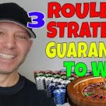 Roulette Strategies To Win- Professional Gambler Christopher Mitchell Explains Step By Step.