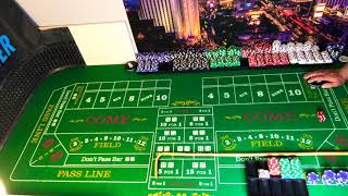 Craps  $50 table double the green craps strategy video # 3