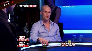 Top 5 EPIC Texas Holdem Flops | Poker Legends | NLH | Live Poker | partypoker