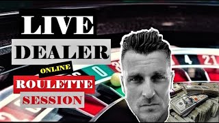 ONLINE ROULETTE LIVE DEALER SESSION | Online Roulette Strategy to win | Online Roulette win