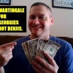 Martingale and Marty +1 explained and Baccarat sessions using both!