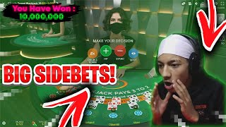 OMG HUGE SIDEBETS!! TURNING $20 into… (ROOBET BLACKJACK SESSION)