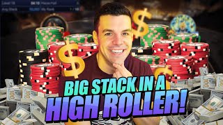 BIG STACK IN $525 HIGH ROLLER – $7,600 UP TOP!