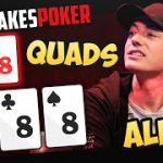 Will DWAN get STACKED by QUADS on High Stakes Poker?