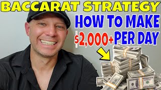 Baccarat Strategy- Christopher Mitchell Tells How To Play Baccarat & Make $2,000+ Per Day.